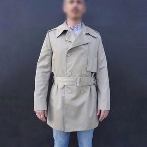 DIOR HOMME Twill Trench Coat